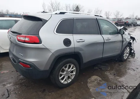 2014 Jeep Cherokee Latitude из США, поврежденный, VIN 1C4PJMCS6EW140199